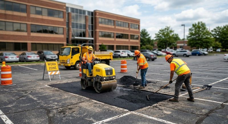 Church Parking Lot Repair in Bluffton, SC