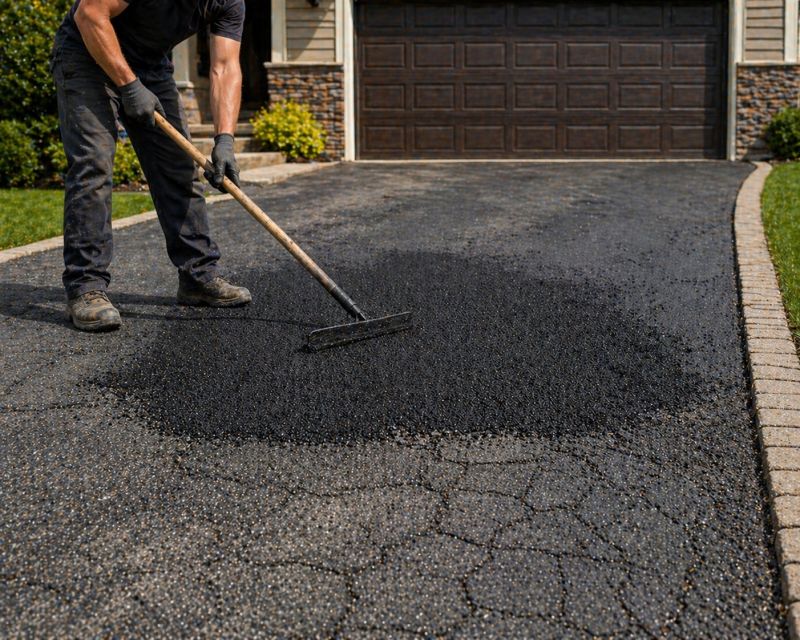 Blacktop Driveway Resurfacing Service